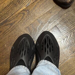 Men's Black Slip-On Clogs from Walmart